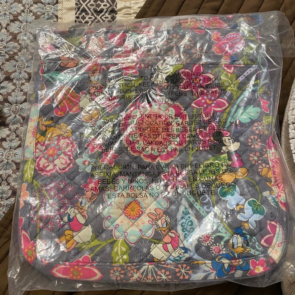 Vera Bradley Mickey Mouse and Friends Hipster Bag